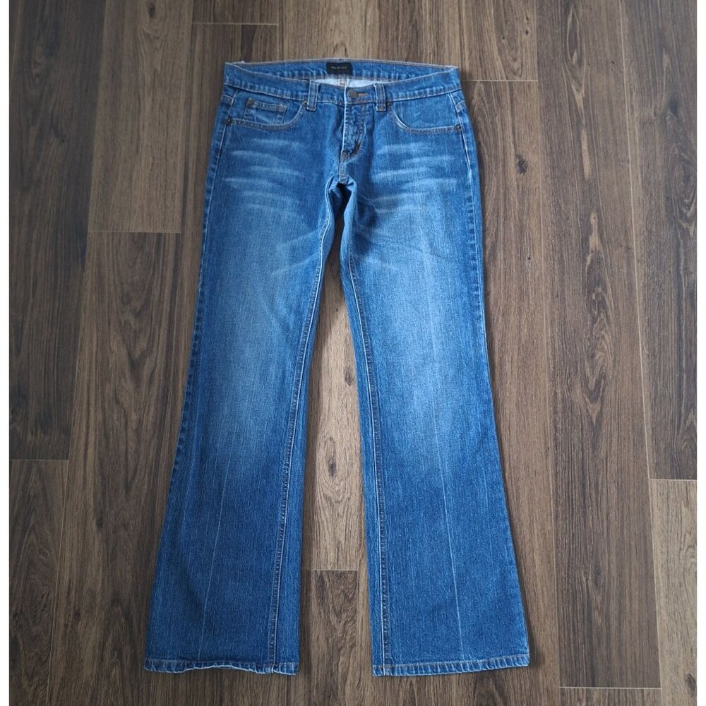 💙 The Limited Low Rise Straight Leg Size 10L Denim Jeans Casual Comfy 2000'